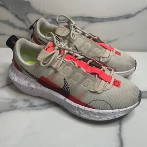 Nike Women's Light Bone Athletic Running Shoes Crater Impact Sneakers Sz 7.5